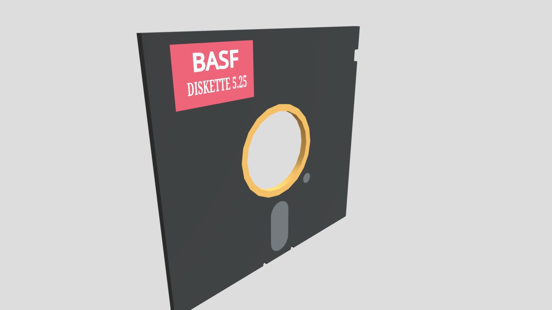 DISKETTE 5 25 3D