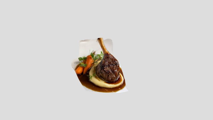 Lamb Shank 3D Model