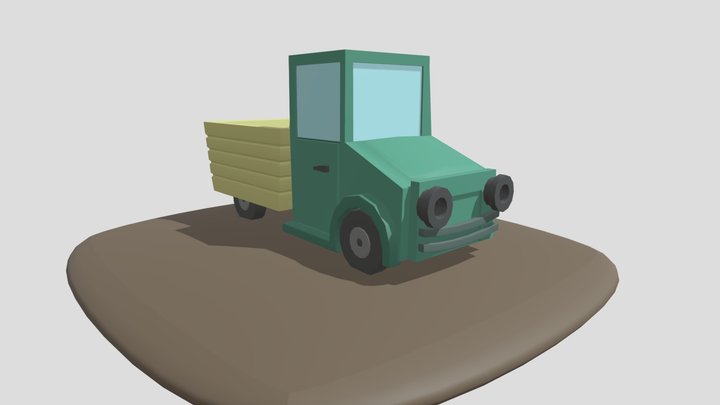 Little Truck 3D Model
