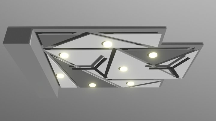 My Bedroom Ceiling 3D Model