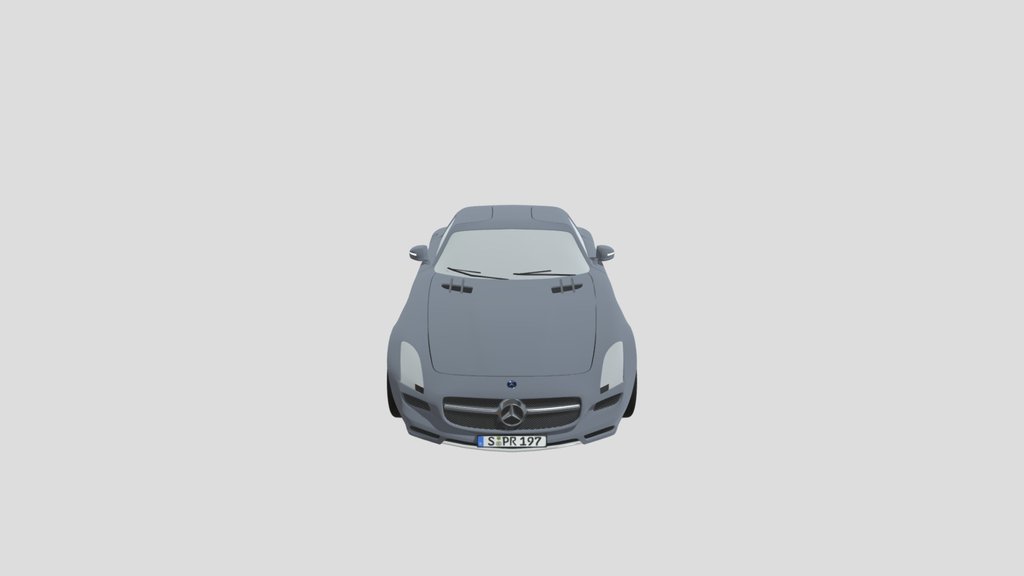 Car Mercedes Benz Sls Amg 2011