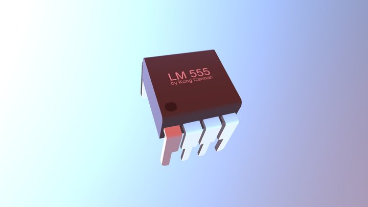 LM555 3D Model