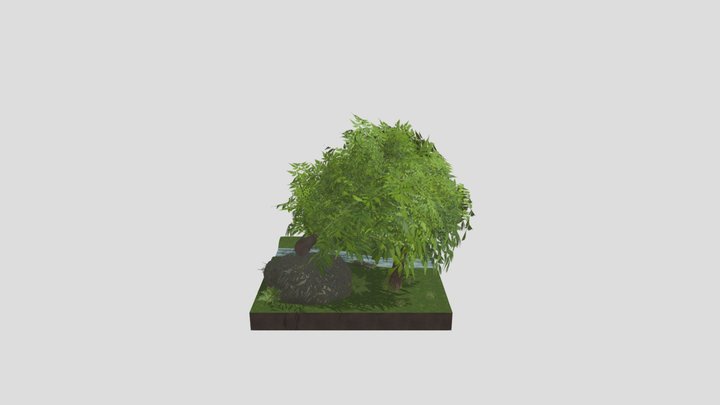 SceneDiorama-TreesAndThat 3D Model