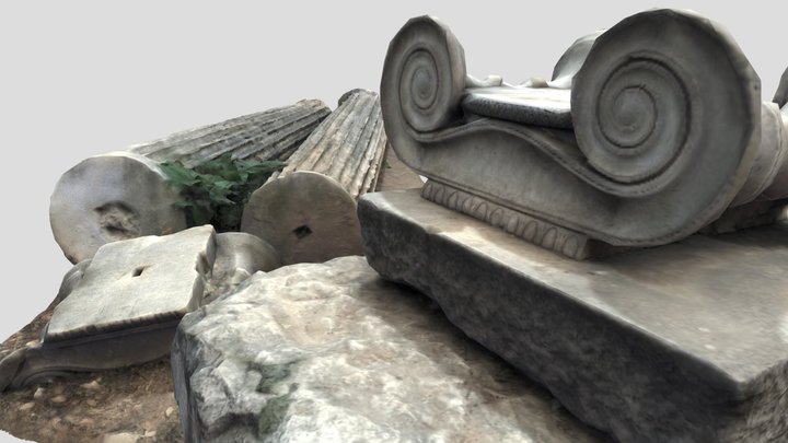Neoclassical Lapidarium 3D Model