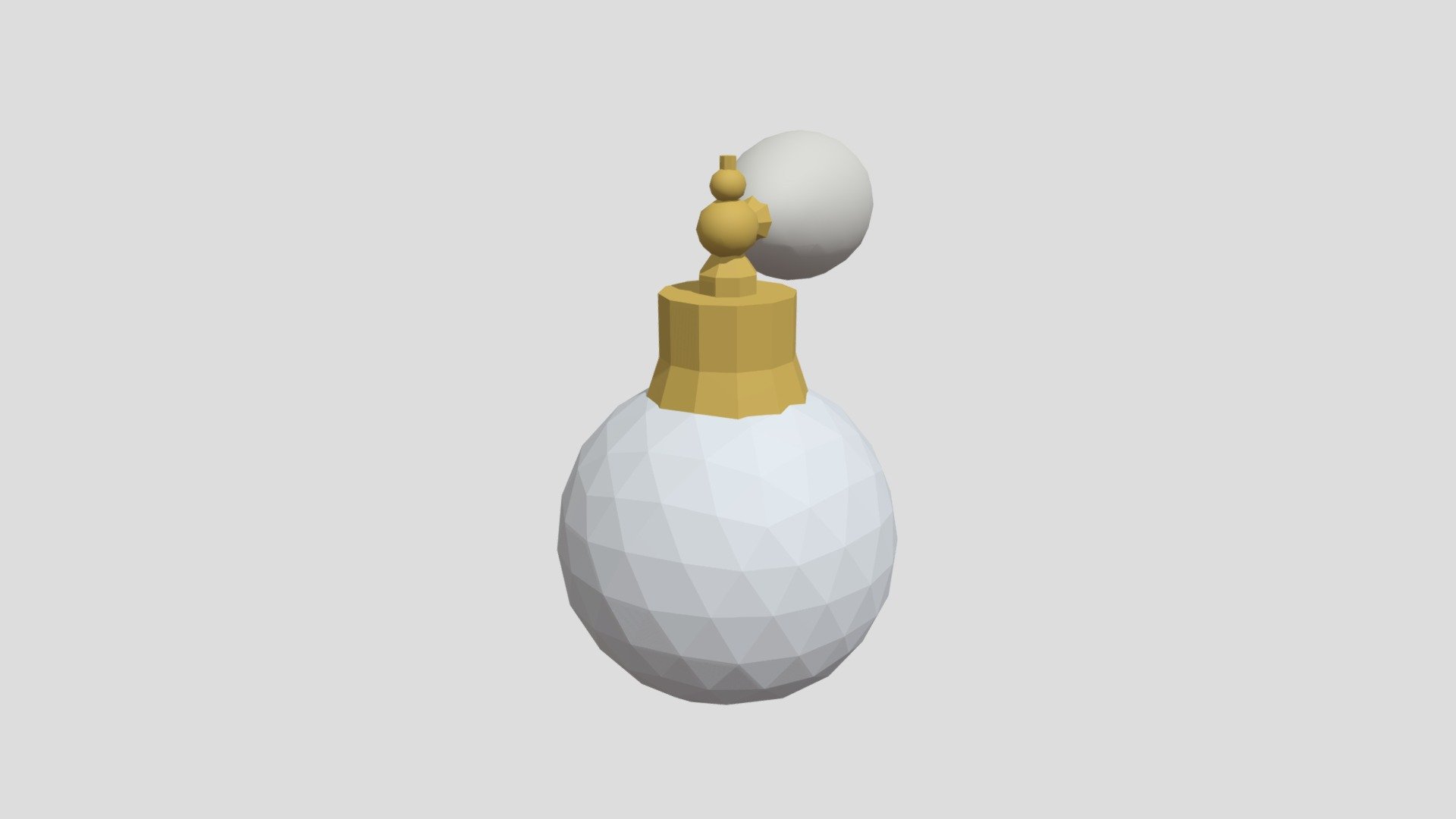 Perfume bottle from Poly by Google
