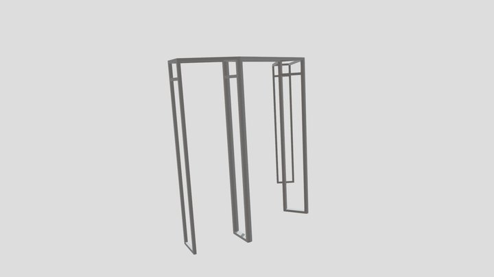 Steel Frame - Edenderry V0 3D Model
