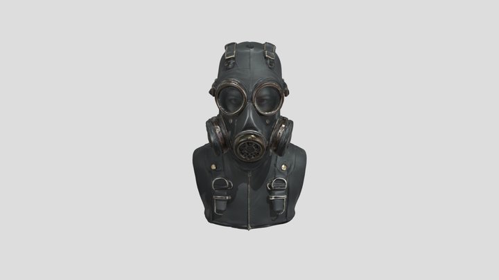 gasmask leather, dieselpunk
