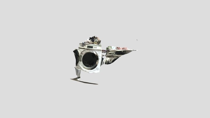 Washing machine Fail 3D Model