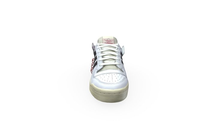 TEST - LP Adidas Running Shoe Right 3D Model