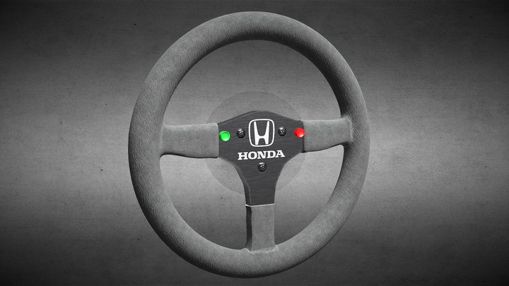 MP4/4 Steering wheel (1988) 3D Model