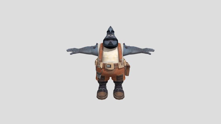 PlayStation 3 - Ratchet & Clank Future A Crack i 3D Model
