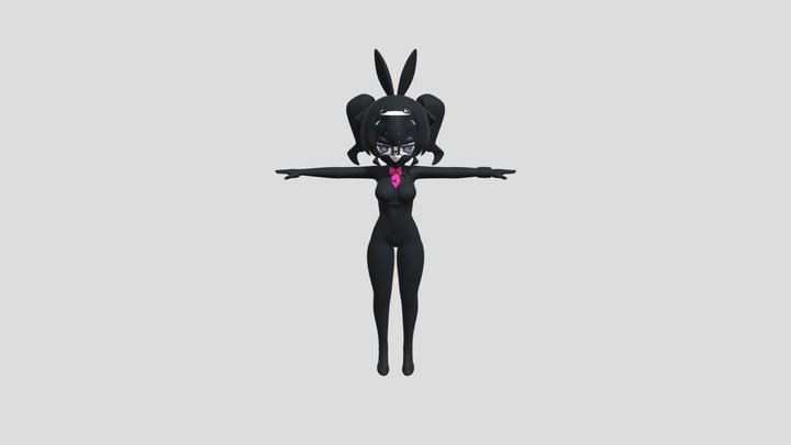 Miku Rabbit Hole 3D Model