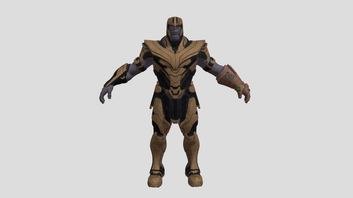Thanos - Fortnite Skin – Gratis 3D-model STL