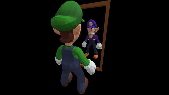 Luigi's Reflection 3D Model