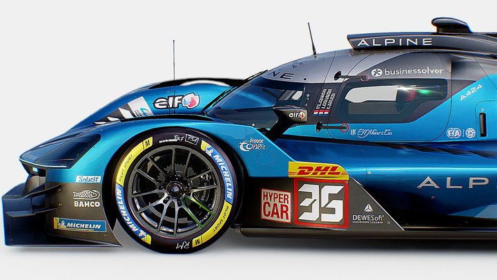 Alpine A424 | www.vecarz.com – Free 3D Model STL
