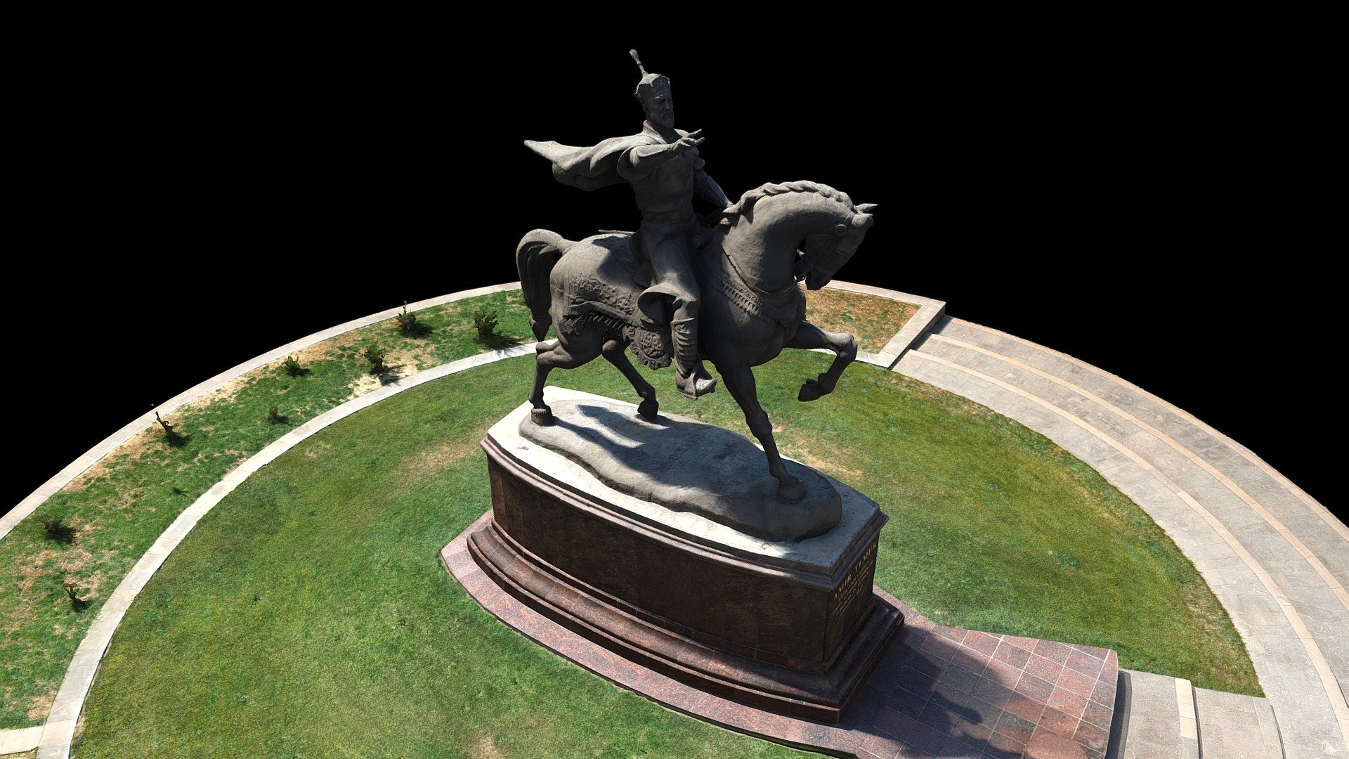 Tashkent Timur Statue,. Uzbekistan