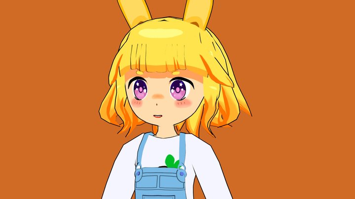 Bunny Girl 3D Model