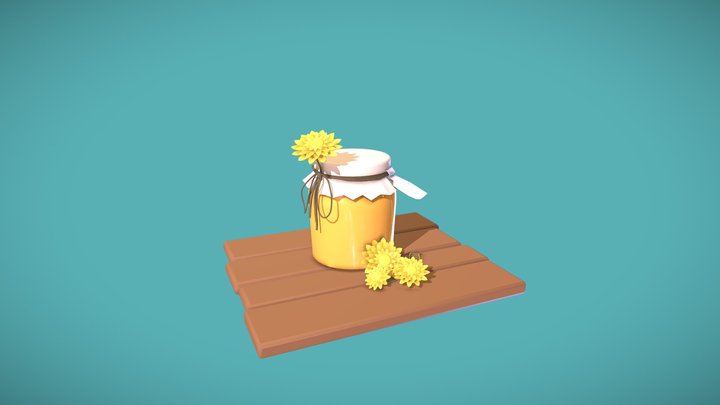 Honey 3D Model
