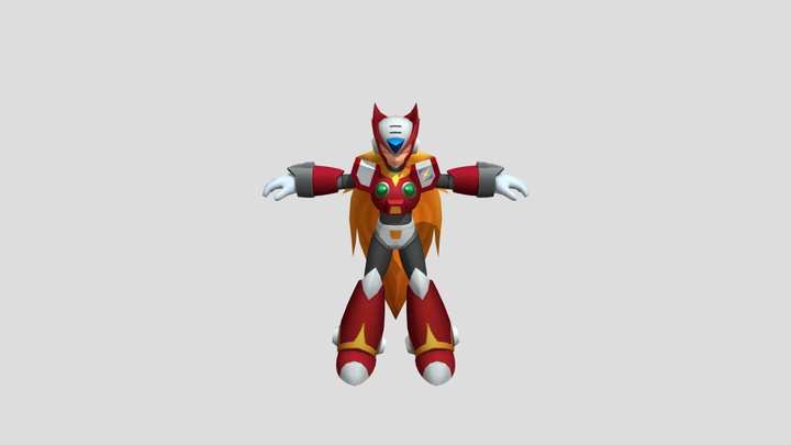 Zero - Megaman X DiVE 3D Model