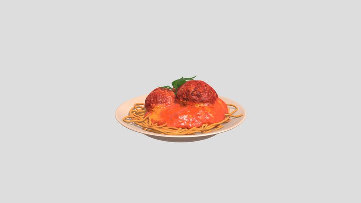 Pasta 3D Model