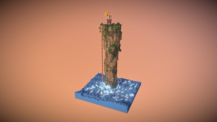 Uncharted Magicavoxel 3D Model