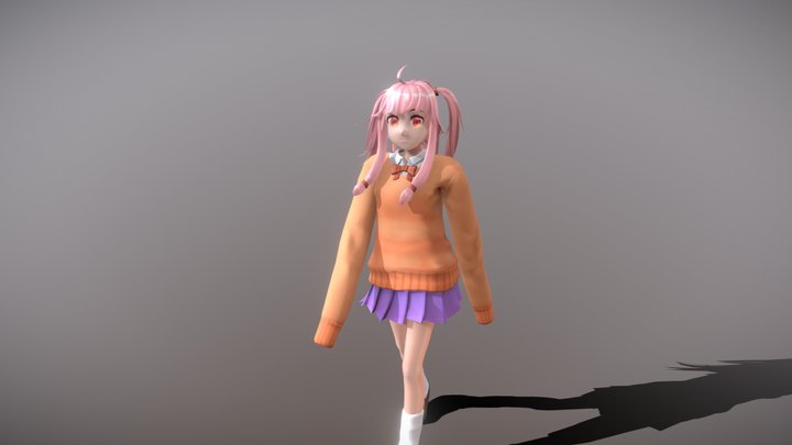 Anime WIP model / / ToFast4Kingky 3D Model