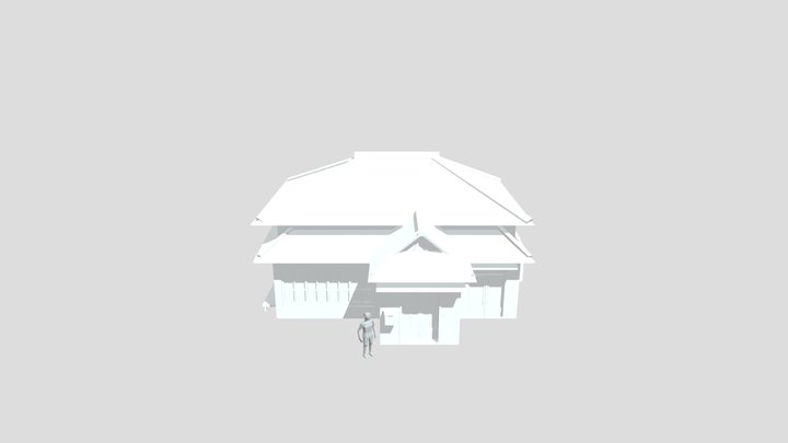 Grandmother's House - House model 3D Model