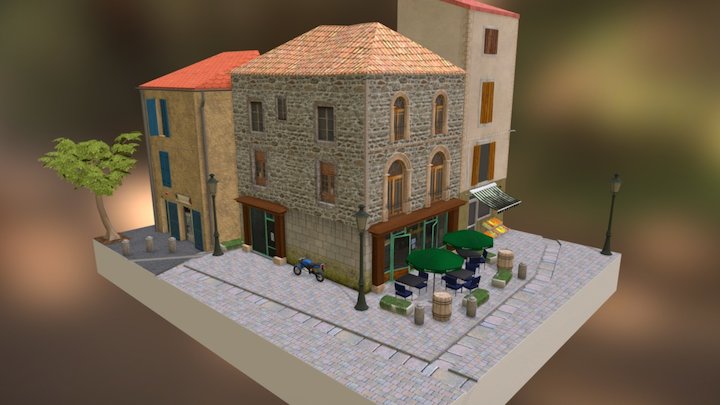 CityScene - Klaver Arne 3D Model