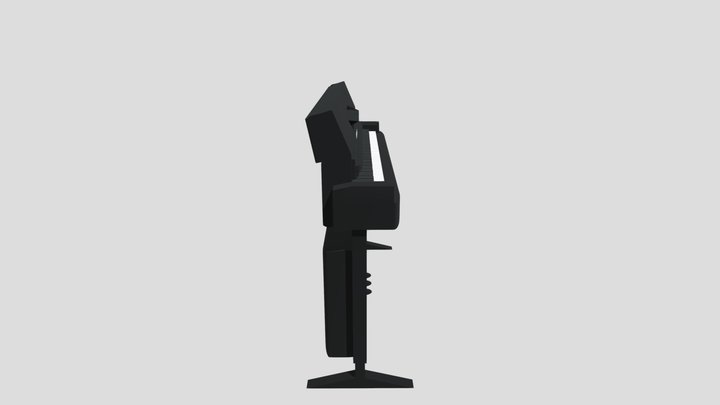 Kawai Piano 3D Model