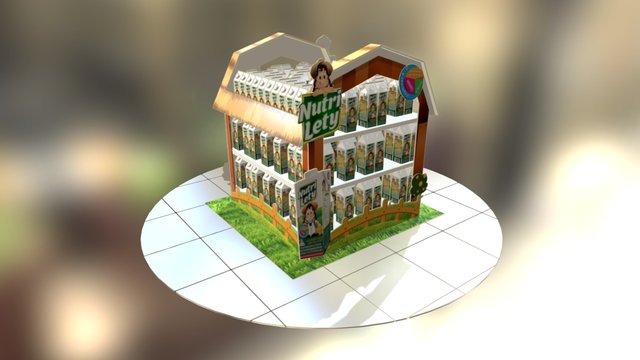 NutriLety - Isla Supermercados 3D Model