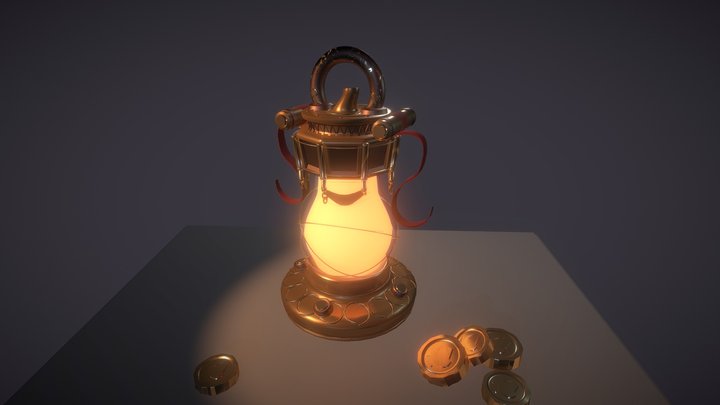 Lamp (XYZ School detail draft, HW 6) 3D Model