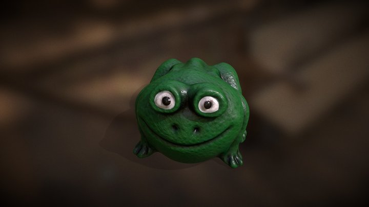 frog 3D Model
