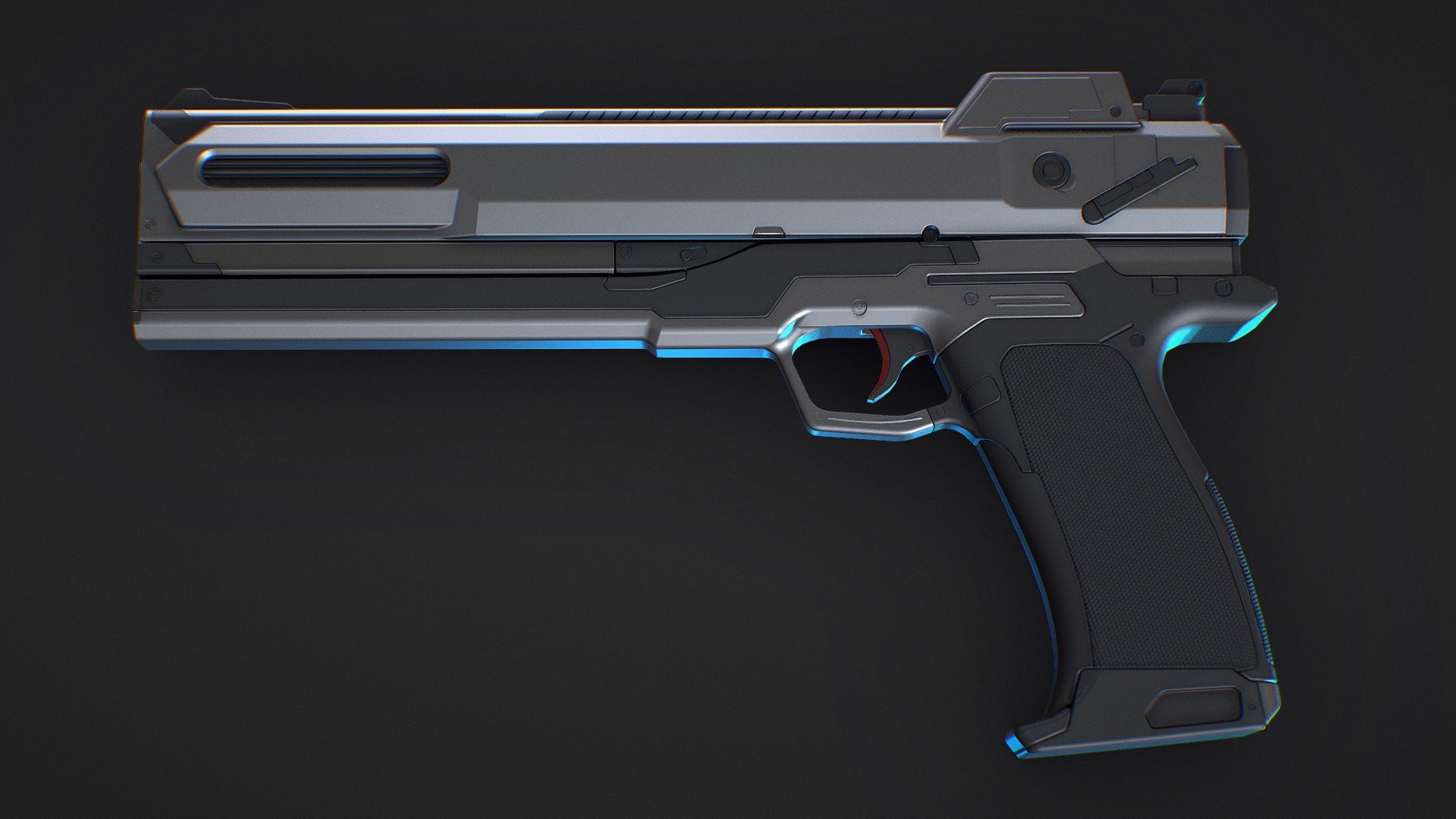 SCIFI Pistol - Buy Royalty Free 3D model by re1monsen [becc8f5 ...