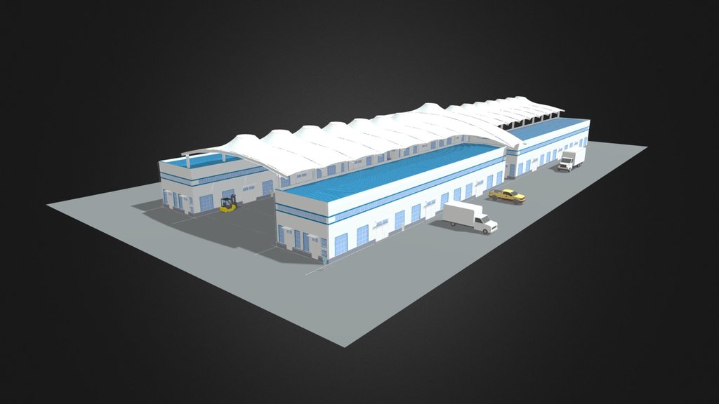 CM-LD20 Commercial Rooftop Canopy