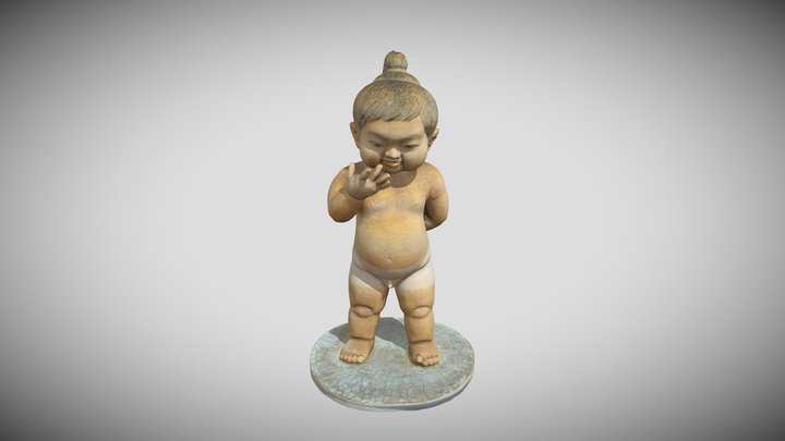 A boy by Umefuku 3D Model