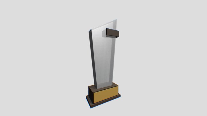 Glass Trophy 3D Model