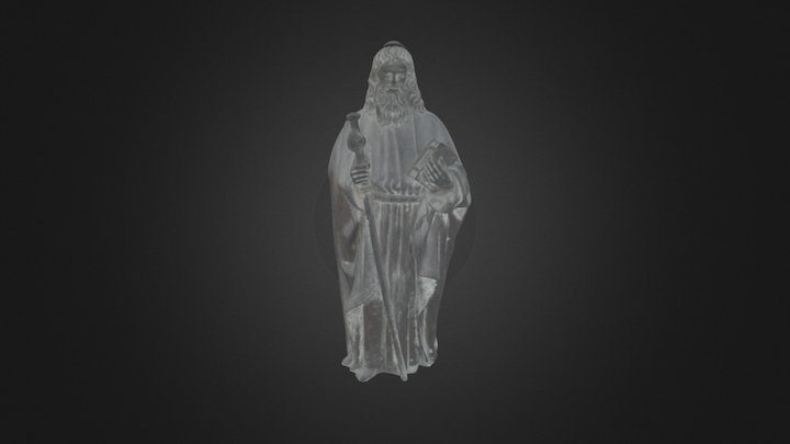 Magdeburg Tomb Figure 12 3D Model
