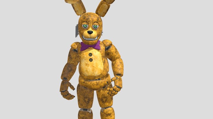 Springbonnie_by_rabbet 3D Model