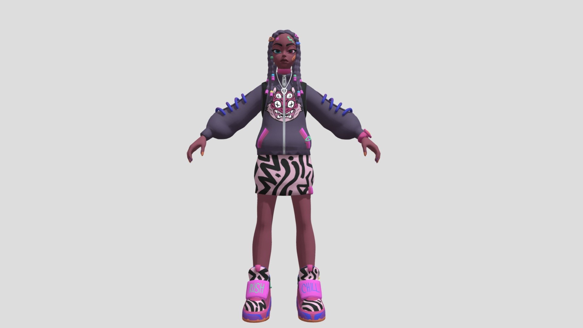 Imani - Fortnite Skin - Download Free 3D model by GatoBugadoBR  (@GatoBugadoBR) [becf783]