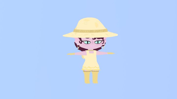 Lemon- Witch 3D Model