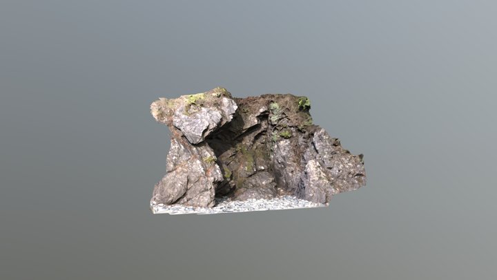 cliff test 3D Model