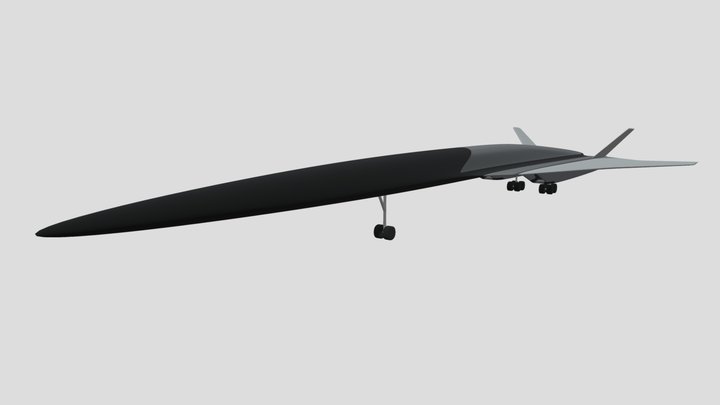 SR-78 Ultra Black Hawk 3D Model