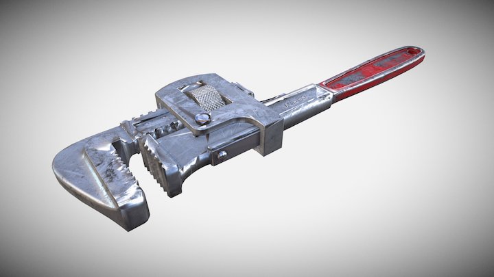 Pipe Wrench – Gratis 3D-model STL