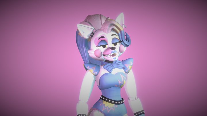 Glamrock Mangle Pan 3D Model