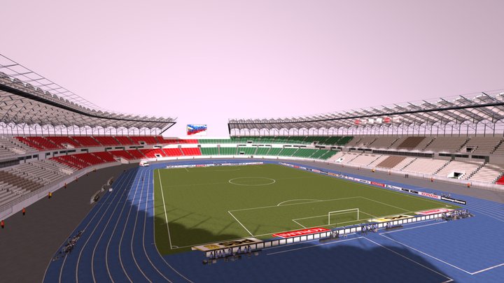 Philippine Sports Stadium 3D Model