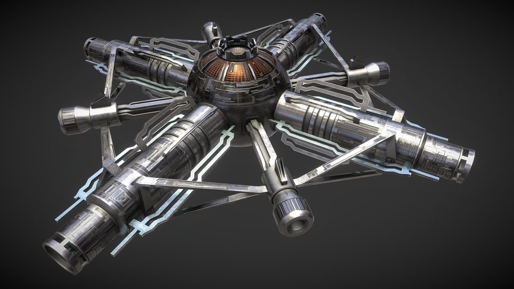 Sci-Fi Space Station: Rotor Nexus