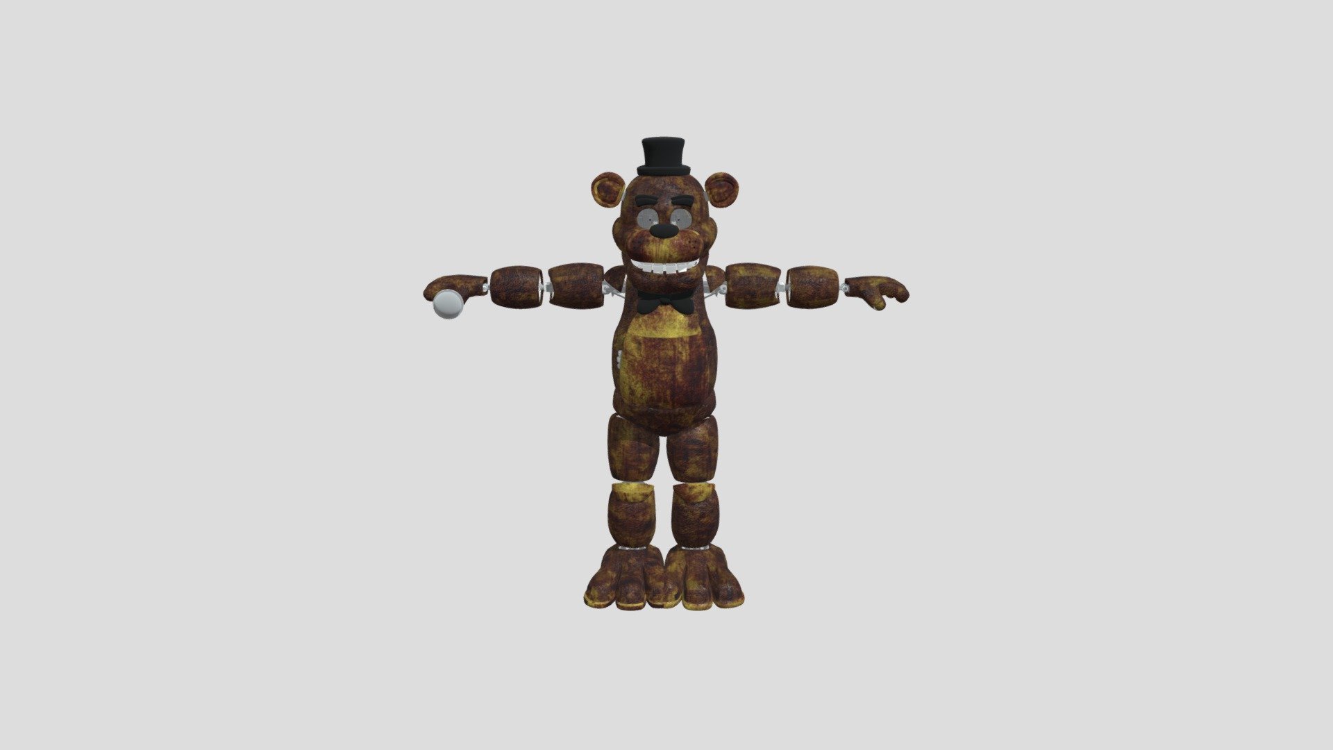 Golden Freddy Remastered - Download Free 3D model by Fan promedio de ...