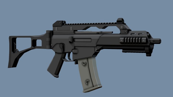 Low-Poly HK G36c