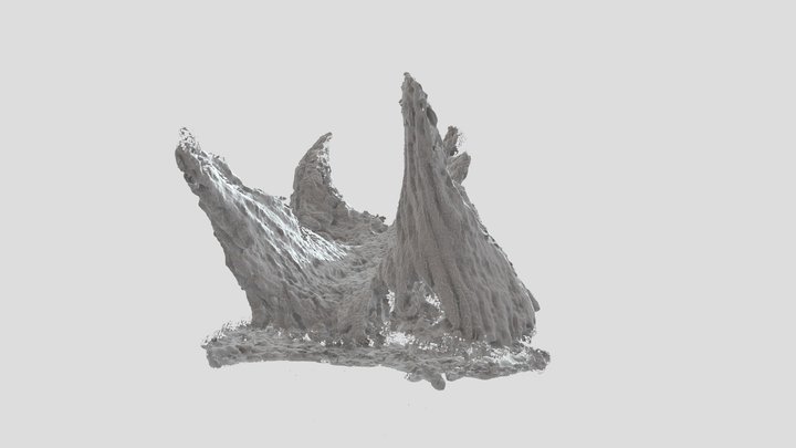 Ozarks Driftwood Stump V1 (Photogrammetry) 3D Model