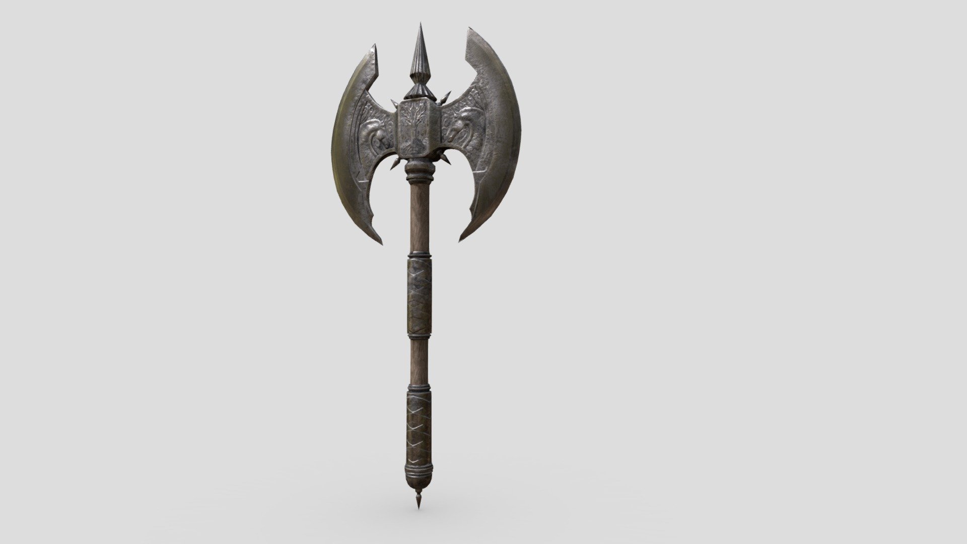 Low Poly PBR Labrys Axe - 3D model by letzik [bed7c58] - Sketchfab